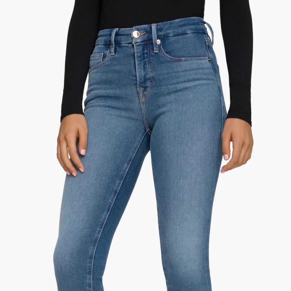 Good American Good Legs Blue Skinny Jeans NWOT